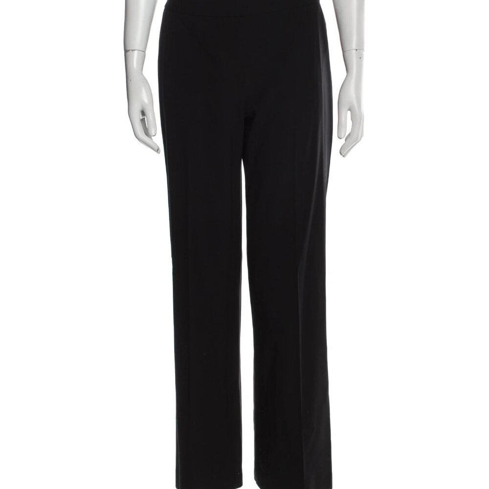Lafayette 148 Wide Leg Pants Black Size S